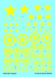 48410 Alianckie gwiazdy, insygnia w kolorze żółtym